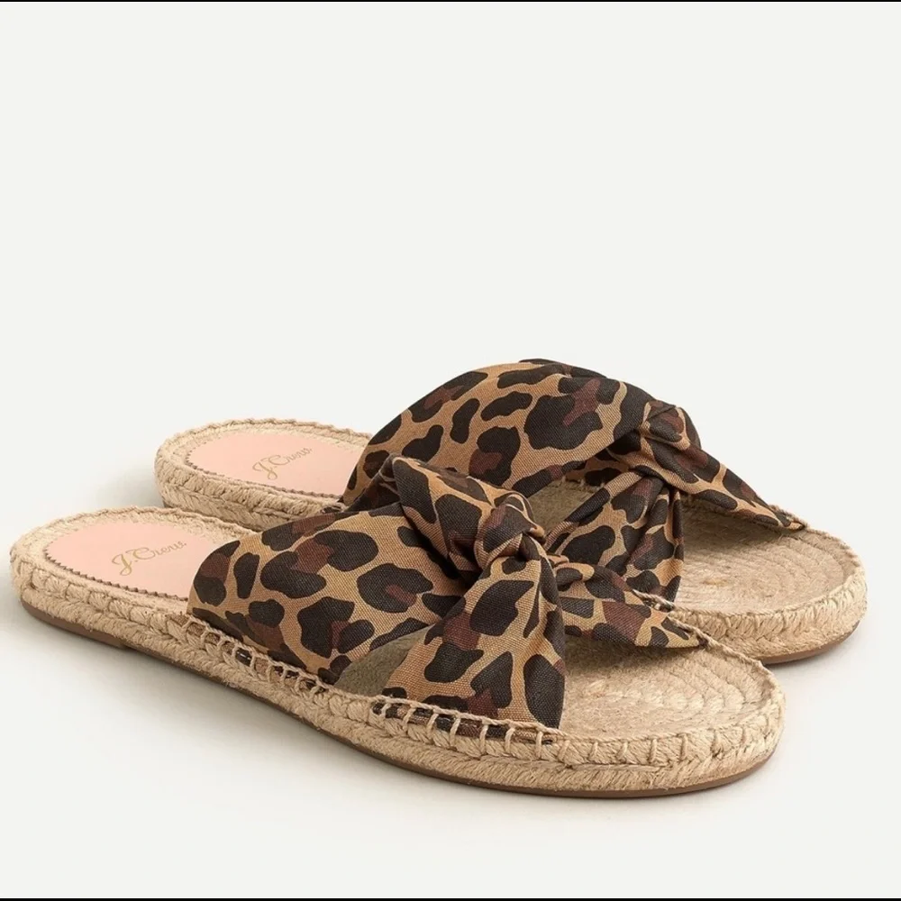 HOST PICK X2๐J crew leopard espadrilles - Picture 2 of 4